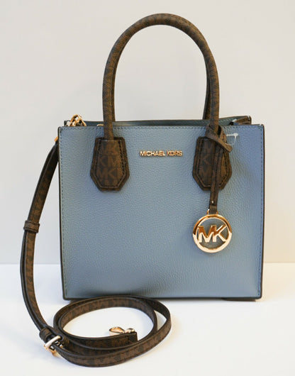 Michael Kors MERCER Medium Satchel Shoulder Messenger Crossbody Bag
